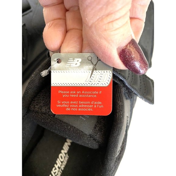 New Balance 411 Walking Shoes Men's Size 13 4E Wide Black Hook and Loop MW411HK2 - Picture 6 of 10